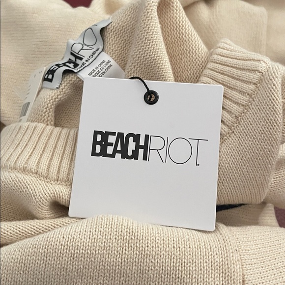 Anthropologie X Beach Riot Callie Flag Sweater- SM - Picture 5 of 6